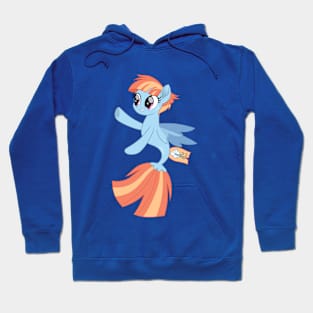 Windy Whistles seapony bare Hoodie